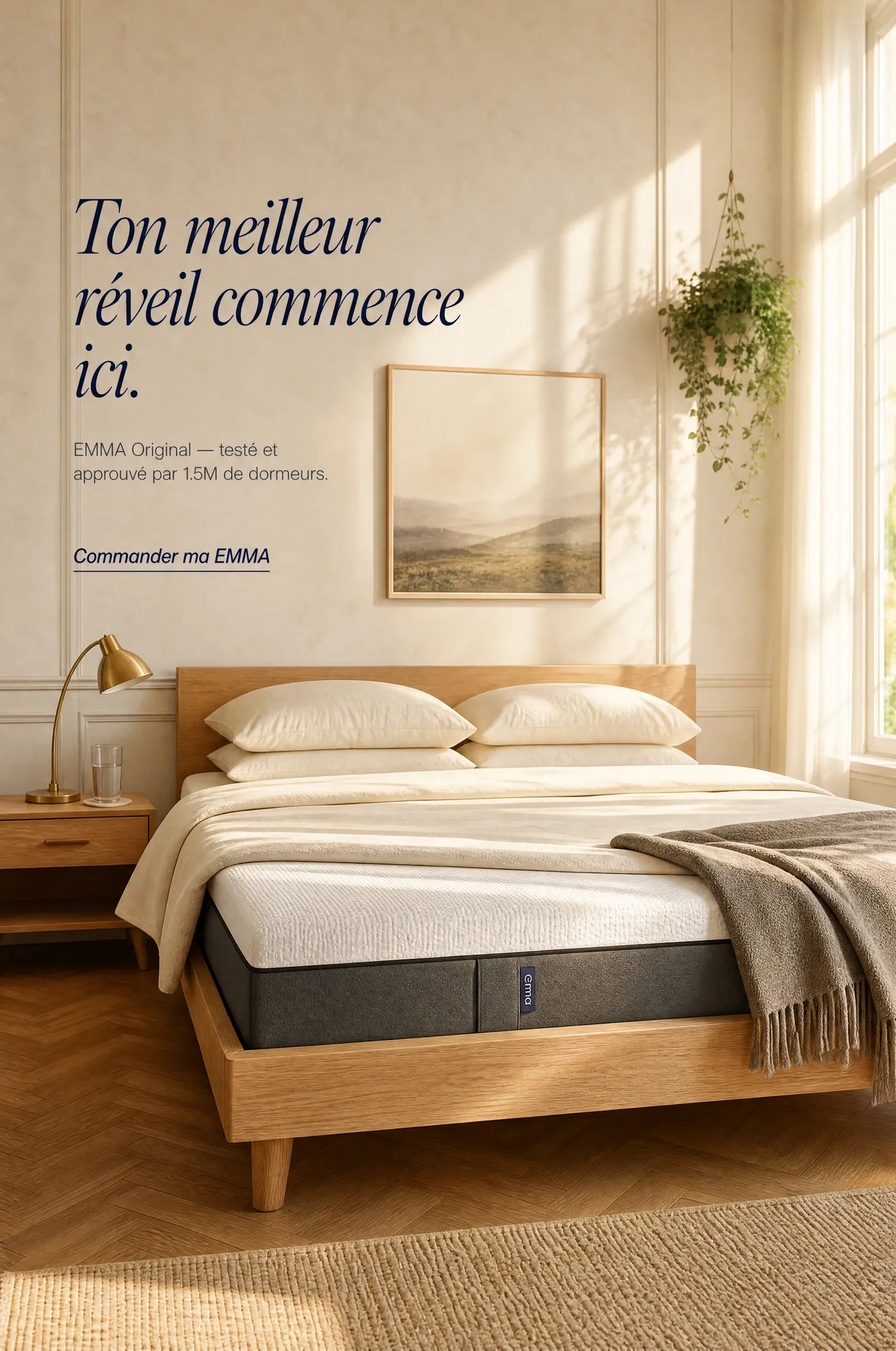 Scène lifestyle — le produit en contexte
